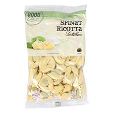 GOOD CHOICE Tortelloni, gefüllt mit Ricotta-Spinat