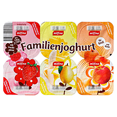 MILFINA Familienjoghurt, 6er-Pack