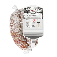 SAVEURS SUISSES Salametti Ticinese 