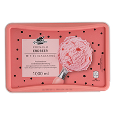 GRANDESSA Premium Rahmglacé Erdbeere