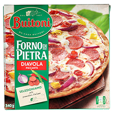 BUITONI Pizza Forno di Pietra, Diavola Piccante