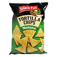 SNACK FUN Tortilla Chips, Nature