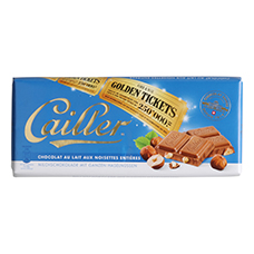 CAILLER Tafelschokolade, Milch-Haselnuss