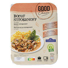 GOOD CHOICE Fertiggericht Boeuf Stroganoff