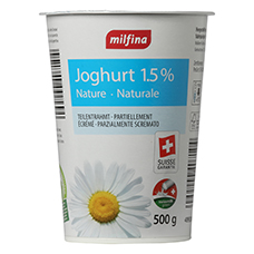 MILFINA Joghurt Nature 1.5 %