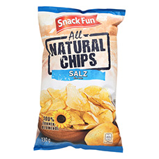 SNACK FUN Chips All Natural, sel