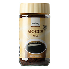 AMAROY Löslicher Kaffee Mocca, mild