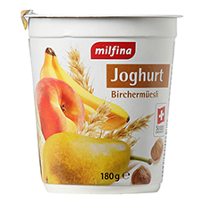 MILFINA Joghurt, Birchermüesli