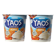 NESTLÉ Yaos Joghurt nach griechischer Art, Honig, 2er-Pack