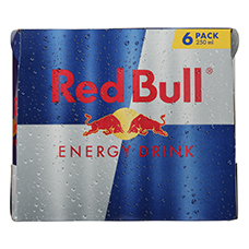 RED BULL Energy Drink Original, 6er-Pack