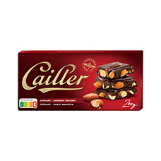 CAILLER Tafelschokolade, Crémant-Mandeln