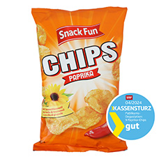 SNACK FUN Chips Paprika 
