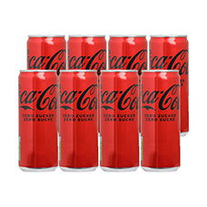 COCA-COLA Zero, pack de 8