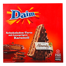ALMONDY Daim Schokoladen-Torte glutenfrei