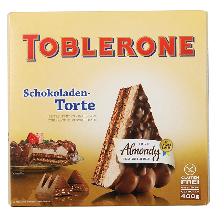 ALMONDY Toblerone Schokoladen-Torte glutenfrei