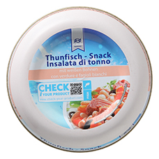 ALMARE SEAFOOD Thunfisch-Snack, Weisse Bohnen
