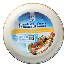 ALMARE SEAFOOD Thunfisch-Snack, Mais