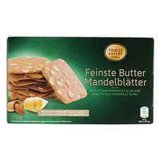 FINEST BAKERY Butter Mandelblätter, Classic