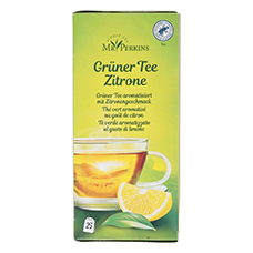 MR. PERKINS Grüner Tee, Zitrone