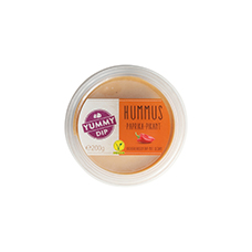 YUMMY DIP Hummus, Paprika pikant