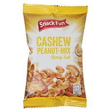 SNACK FUN Cashew-Peanut Mix Honic & Salz