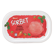 GRANDESSA Sorbet Eis, Erdbeere