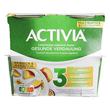 DANONE Yogurt activia, pesca-maracuja 
