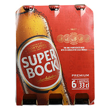 SUPER BOCK Bier 6er-Pack, 5.2 % Vol.