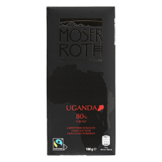 MOSER ROTH Fairtrade-Schokolade, Uganda 80%