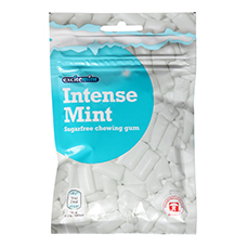 EXCITEMINT Kaugummi zuckerfrei, Intense Mint