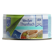 ALMARE SEAFOOD MSC Weisser Thunfisch, in Lake