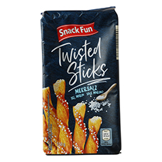 SNACK FUN Twisted Sticks, Meeressalz