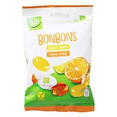 BIO Bonbons, Ingwer-Limette/Orange