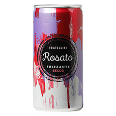 FRATELLINI Rosato Frizzante Secco, 10 % Vol.