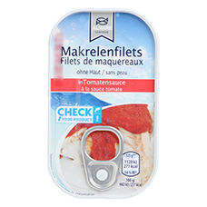 ALMARE SEAFOOD Makrelenfilets, in Tomatensauce