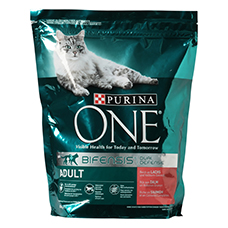 PURINA ONE Adult Katzenfutter, Lachs