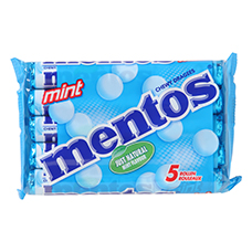 MENTOS Bonbons 5er-Pack, Mint