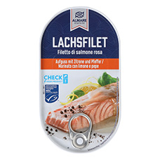 ALMARE SEAFOOD MSC Wildlachsfilet Pfeffer Zitrone