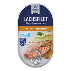 ALMARE SEAFOOD MSC Wildlachsfilet Senf