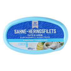 ALMARE SEAFOOD MSC Heringfilets in Joghurtsauce