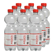 AQUATA Mineralwasser Naturelle ohne Kohlensäure, 9er-Pack