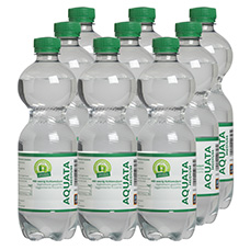 AQUATA Mineralwasser Medium mit wenig Kohlensäure, 9er-Pack