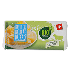 BIO NATURA Butter 100 g, laktosefrei
