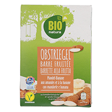 BIO NATURA Obstriegel, Mandel - Banane