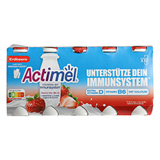 DANONE Actimel Drink, Erdbeer 10er-Pack