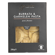 GOURMET Italienische Pasta, Burrata & Garnelen
