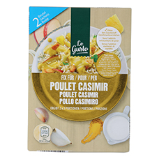 LE GUSTO Sauce im Beutel, Poulet Casimir
