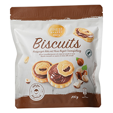 FINEST BAKERY Hazelnut Biscuits