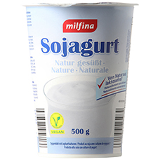 MILFINA Sojagurt Nature, gesüsst