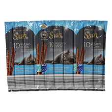 SHAH PREMIUM Snack per gatti, salmone e trota